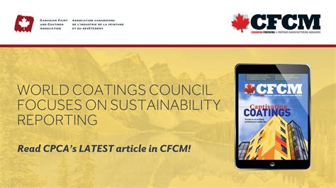 World Coatings Council Focuses On Sustainability Reporting CPCA