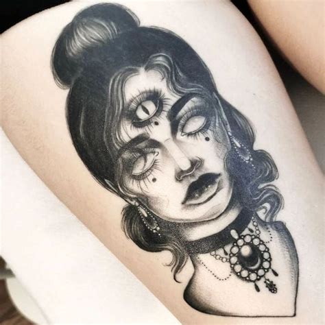 Witchy Tattoos To Activate Your Magical Power Eye Tattoo Third