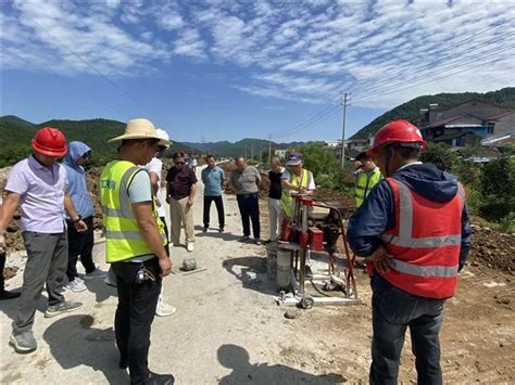 以提“质”为重点 推进“四好农村路”质量抽检工作 池州市交通运输局