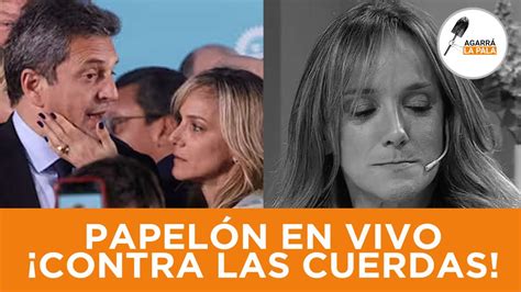 PapelÓn De Massa Y Malena Galmarini En La Mesa De Mirtha Le Dijo Hdp