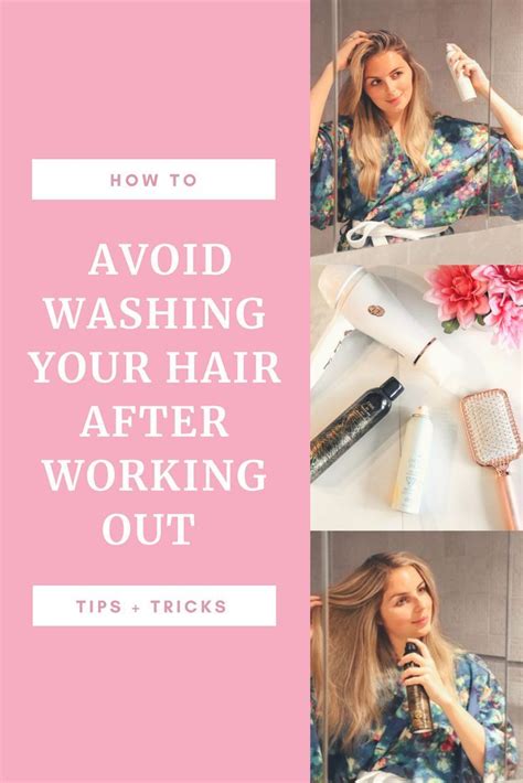 How To Get Fresh Hair After A Workout Without Washing Hello Let S