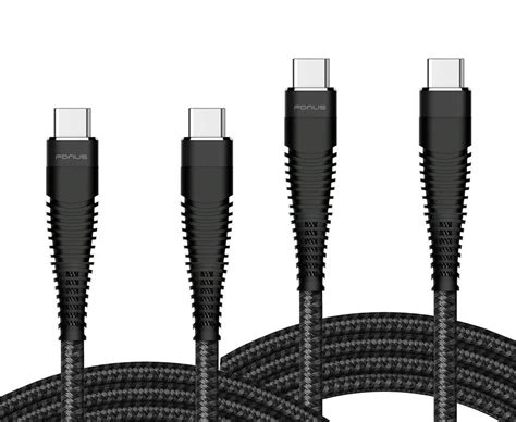 Fast Charge 6ft And 10ft Long Pd Usb C Cables For Samsung Galaxy A16 5g Type C To Type C Cord