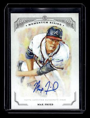 2019 Topps On Demand Momentum Rising 8A A Max Fried Autograph Card EBay