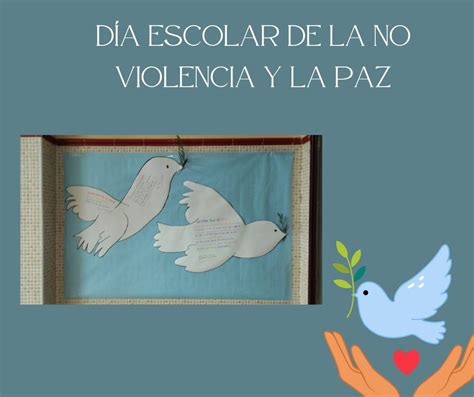 Día Escolar De La No Violencia Y La Paz Eoi Sierra Norte