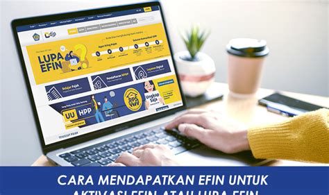 Efin Pajak Apa Kaitannya Dengan Pelaporan Pajak Online