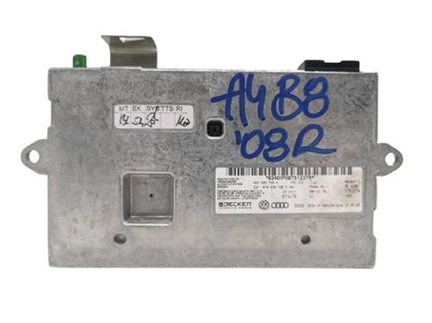 AUDI A4 B8 MODUŁ STEROWNIK MMI BECKER 4E0035729A 4E0035729A za 149 zł z