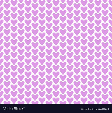 Pink heart seamless pattern design Royalty Free Vector Image