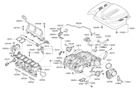 Intake Manifold Hyundai Santa Fe