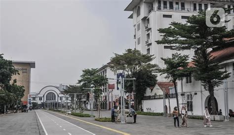Wajah Baru Jalur Pedestrian Kota Tua - Foto Liputan6.com