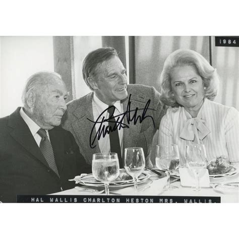 Charlton Heston Signed Photo GFA Authenticated EstateSales Org