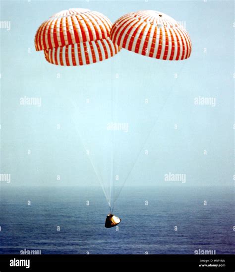 Apollo 9 Approaches Splashdown Stock Photo - Alamy