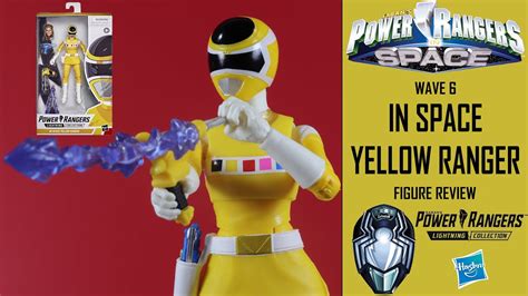 Power Rangers Lightning Collection IN SPACE YELLOW RANGER Wave 6 Figure