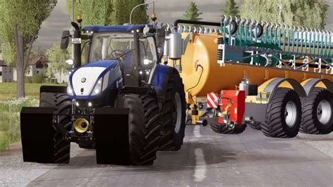 New Holland T7 Hd Plm Blue Power Edit V10 Fs25 Mod Fs22 Mod