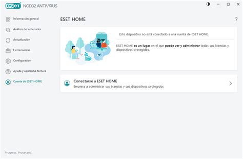 Cuenta de ESET HOME ESET NOD32 Antivirus 18 Ayuda en línea de ESET