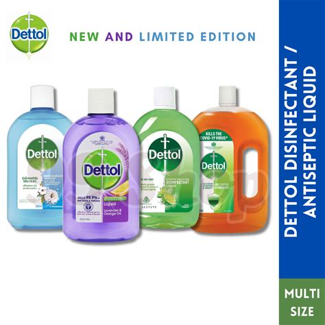 Dettol Disinfectant Antiseptic Liquid 500 550 750 1000 2000ml LIMITED