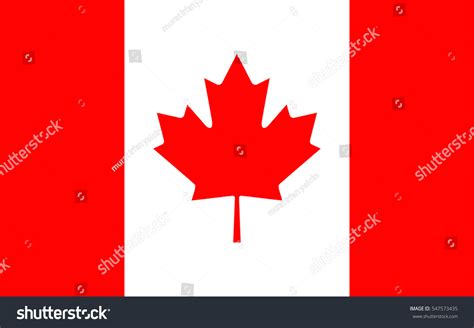 Canadian Flag Vector Stock Vector (Royalty Free) 547573435 | Shutterstock