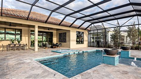 Luxury Model Home With Huge Pool Deck Sf Port St Lucie Florida