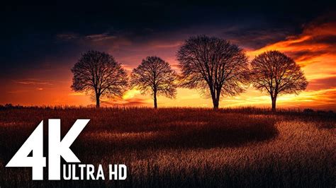 4K - Best Compilation of BEAUTIFUL Sunsets and Sky Views - Screensaver OF Sleep and Relax Music ...