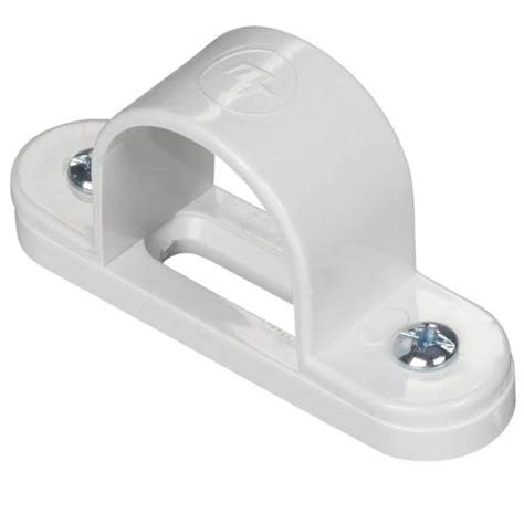 Marshall Tufflex 25mm PVC Conduit Spacer Bar Saddle White Sold In 10 S