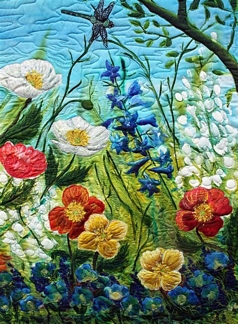 Tend Our Earth Will We Cry When Silk Art Quilt Fiber Art Quilts