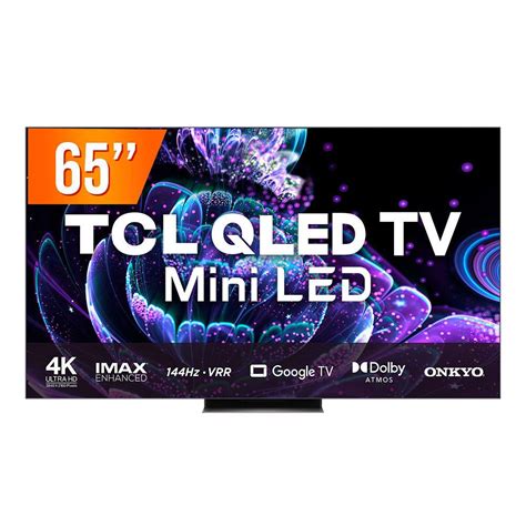 Smart Tv Tcl Polegadas Qled K Uhd Wi Fi Bluetooth X Hdmi X