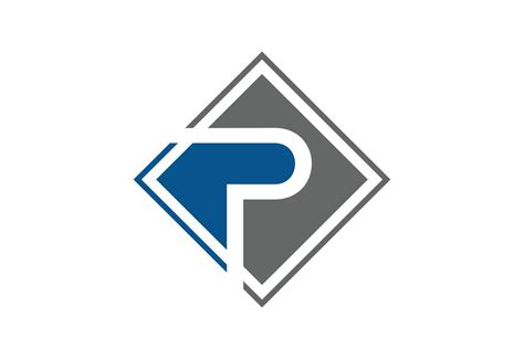 letter p logo design template vector illustration  vector art