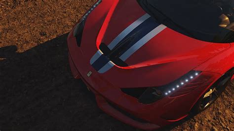 Forza Horizon 3 Ferrari 458 Speciale Video Game Photography HD