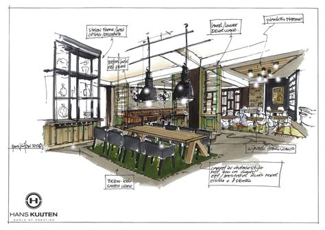 Hans Kuijten Projecten Dessin Architecture Architecture Restaurant