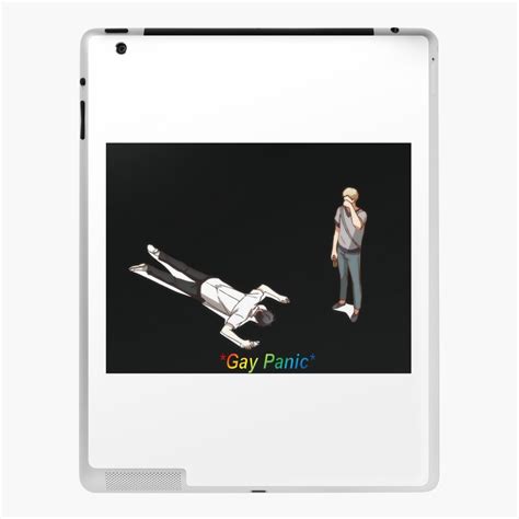 Given Ritsuka Uenoyama And Akihiko Kaji Gay Panic Sticker IPad Case Skin For Sale By
