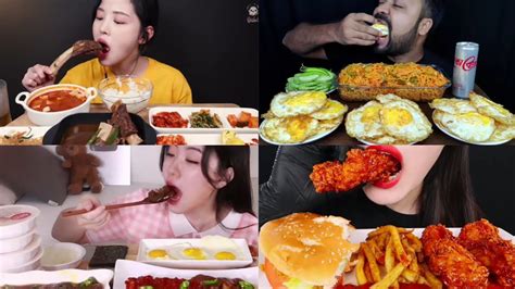 1 Minute Mukbang Eat With Boki Live To Eatt Goodzzi Asmr 굿찌v Zoey Asmr 조이 Youtube