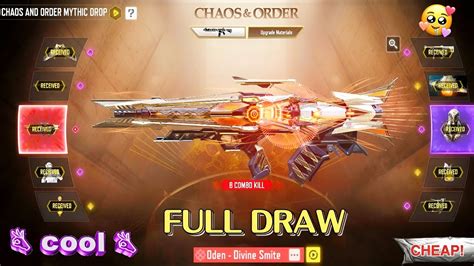 Full Draw Chaos And Order Mythic Drop Max Upgrade Oden Divine Smite