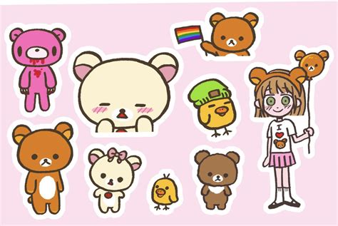 Rilakkuma Drawings by @_mimiyori on twitter : r/rilakkuma