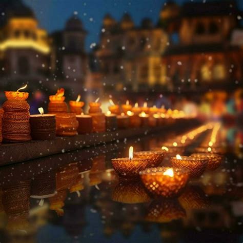 diwali lights high quality  ultra hd hdr  stock photo  vecteezy