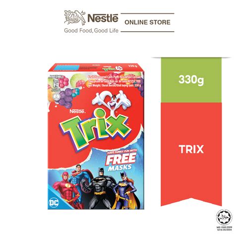 Nestle TRIX Cereal 330g Free DC Mask