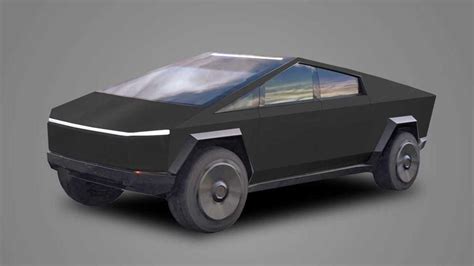 See The Tesla Cybertruck In New Colors, Including Matte Black