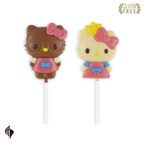 Σοκολατένια Γλειφιτζούρια Hello Kitty - CHOCOLATEFACTORY.GR