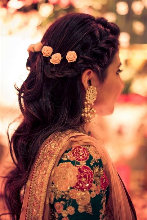 Top 10 Gorgeous And Modern Hairstyle For Lehenga