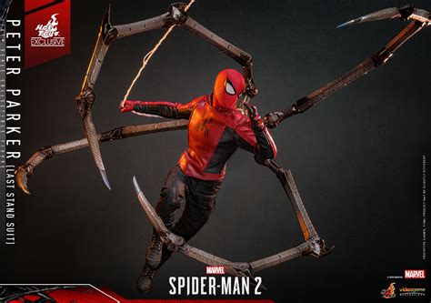 Marvels Spider Man 2 Last Stand Suit 1 6 Figure Arrives From Hot Toys