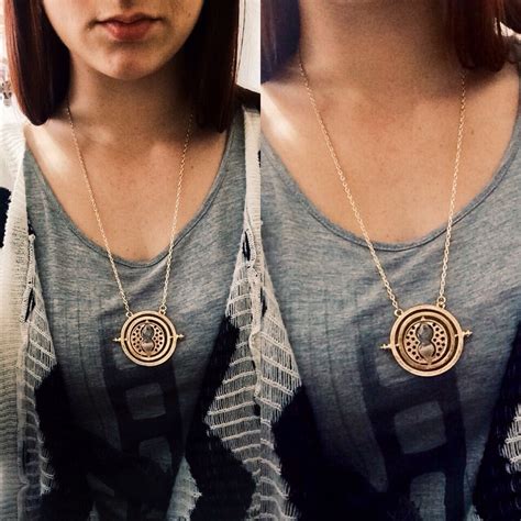 Time Turner Necklace/ Hermione Granger Time Turner Necklace/