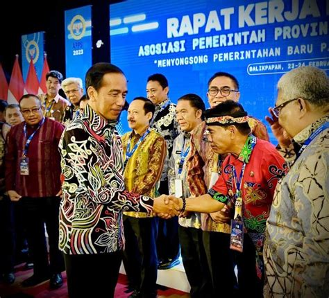 Buka Rakernas Appsi Tahun Presiden Minta Gubernur Dorong Belanja