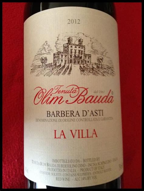 El Alma Del Vino Tenuta Olim Bauda La Villa Villa Vino Vinos