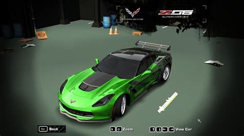 Need For Speed Most Wanted Car Showroom Rv S Chevrolet Corvette