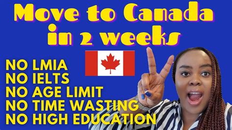 Move To Canada In Weeks International Mobility Program Youtube