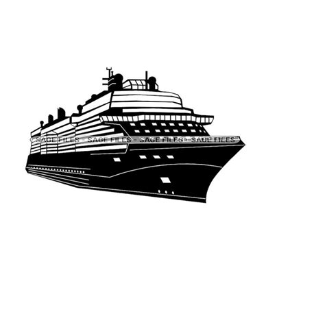 Cruise Ship 2 SVG, Cruise Ship SVG, Cruise Ship Clipart, Cru - Inspire ...