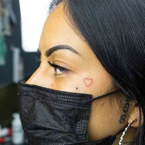 Discover More Than Cute Small Face Tattoos Super Hot In Cdgdbentre