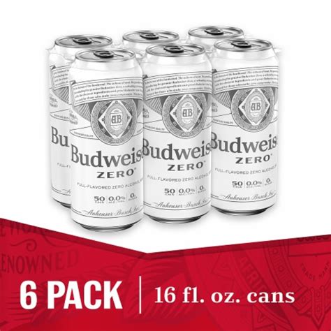 Budweiser Zero Beer, 12 fl oz - Kroger