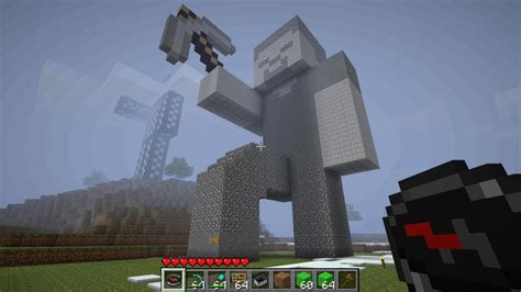 Giant steve Minecraft Map