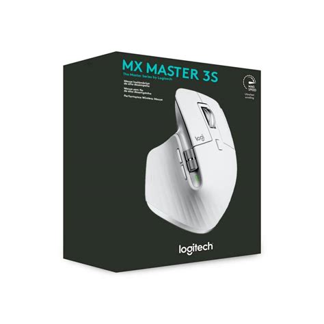 Mouse Logitech Mx Master 3s Wireless 8k Usb C Pale Grey Logitech