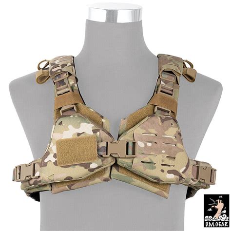 Dmgear Tactical Vest Molle Chest Rig For Women Laser Cut Lightweigh Military Ebay