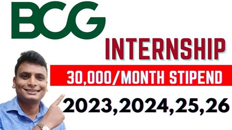 BCG Hiring Interns 30 000 Rs Stipend SDE Role Internship For 2023